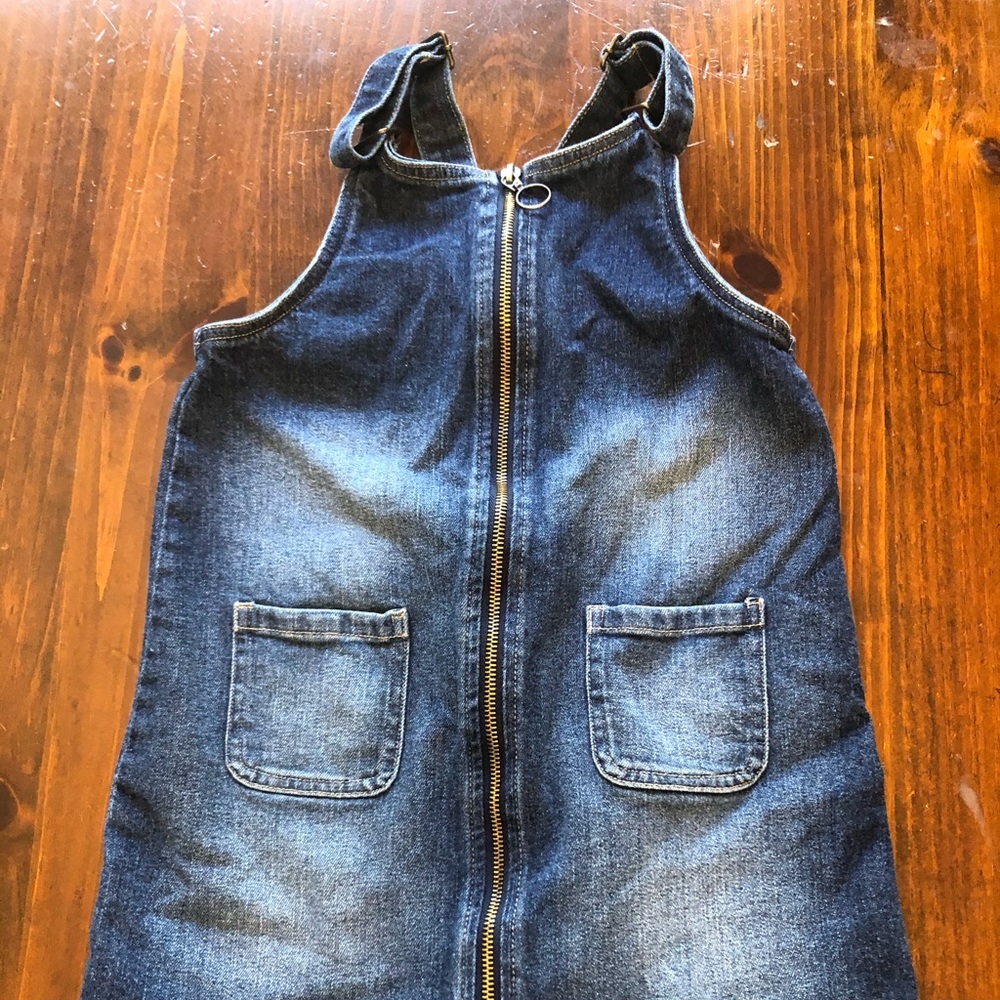Girls’ Denim Jumper